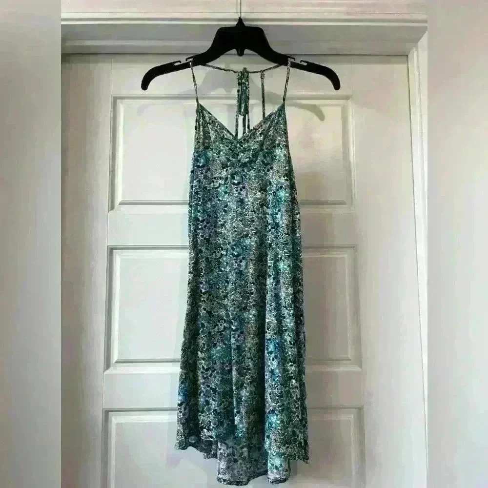 blue/green wild fable dress size small